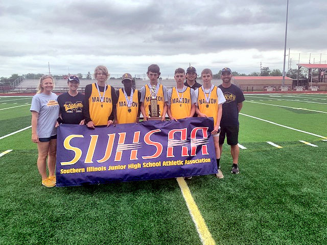 SIJHSAA Track Class S Boys 2nd Adams Creal Springs