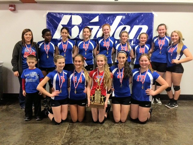 2015 Volleyball Class S 4th OLMC Herrin