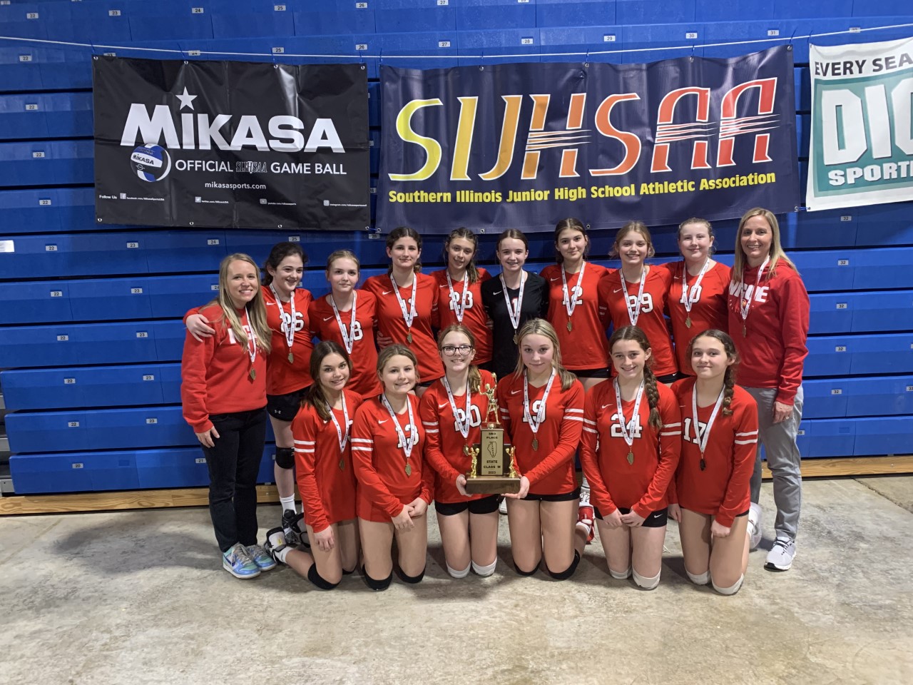 2023 Volleyball Class M 3rd Norris City Omaha Enfield