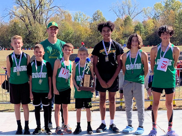 2022 Cross Country Class S 4th Boys Rome