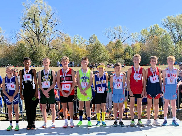 2022 Cross Country Class S Boys Top 10