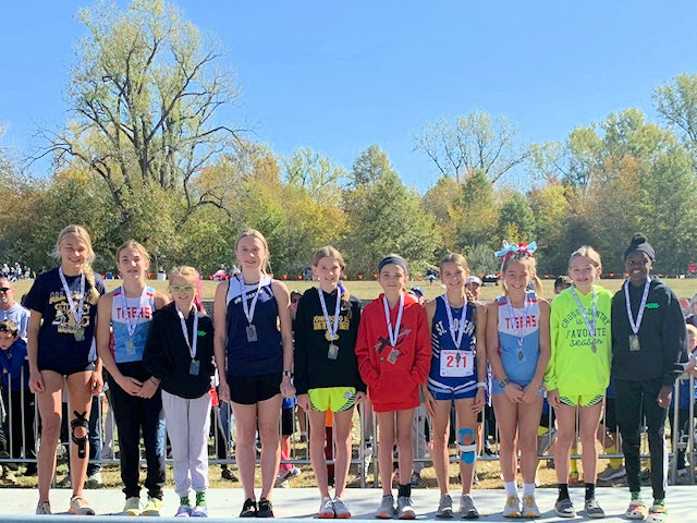 2022 Cross Country Class S Girls Top 10