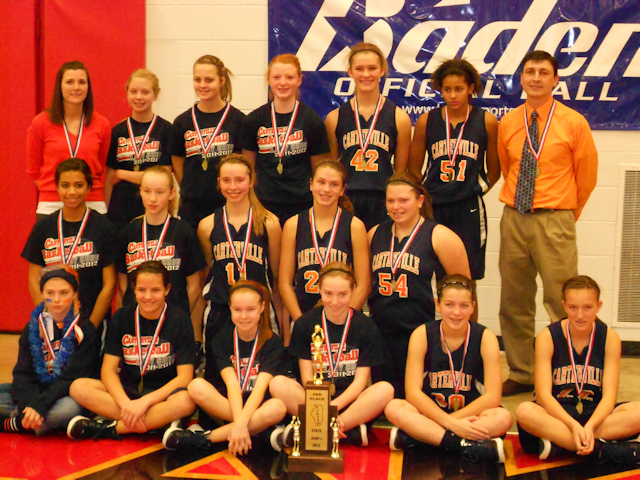 2012 - Class L Girls Basketball 2nd Place - Carterville