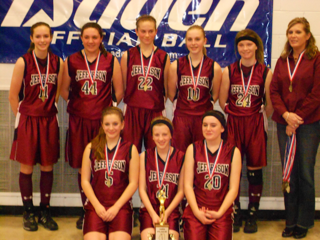 2012 - Class S Girls Basketball 3rd Place - Jefferson