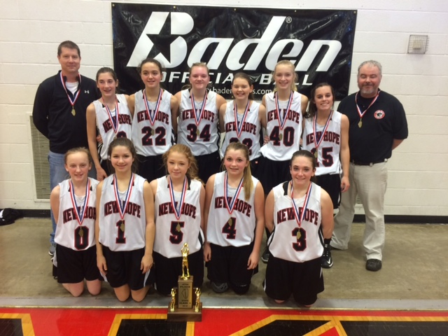 2016 Girls Basketball Class S 4th Place New Hope