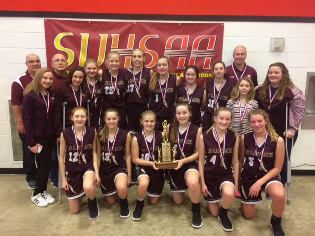 2017 Girls Class L Basketball 4th Place Mt Carmel