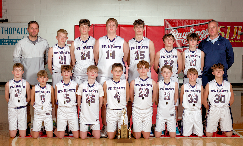 SIJHSAA 2024 Class S Boys BB 3rd St Marys Catholic Alton