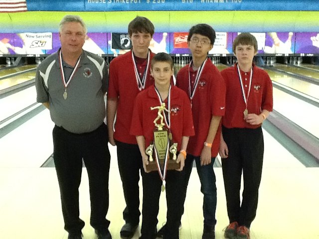 4th Place Boys Bowling -Alton- 