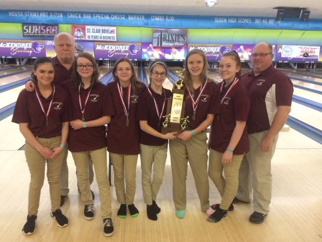 2017 Collinsville 1st Girls Bowling