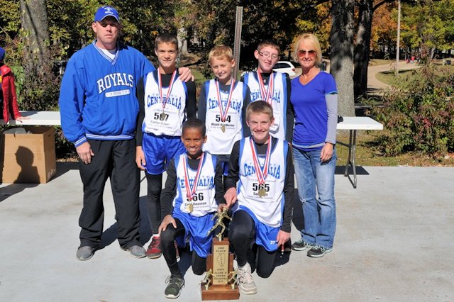 2015 Class S Cross Country Boys 2nd Place - Trinity Lutheran Centralia