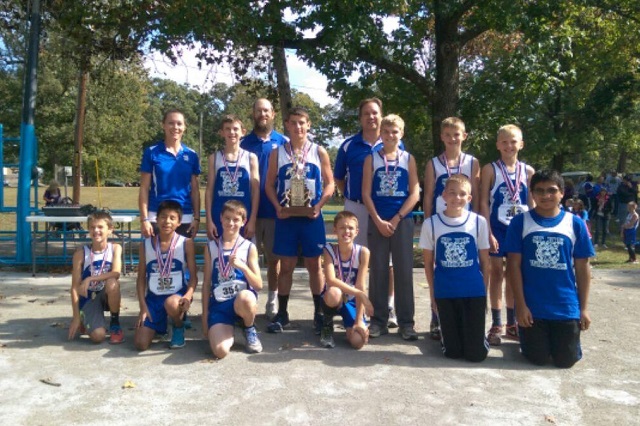 2016 Boys Class S Cross Country 3rd - St Joe - Olney