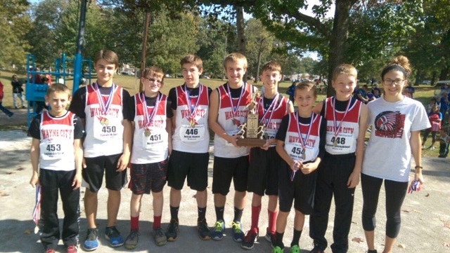 2016 Boys Class S Cross Country 4th Place - Wayne City