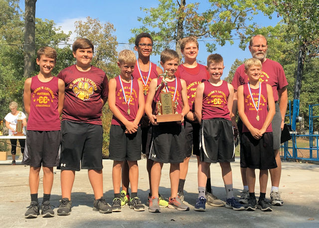 2017 Class S Boys Cross Country State 3rd Place - St Marks Lutheran Steeleville