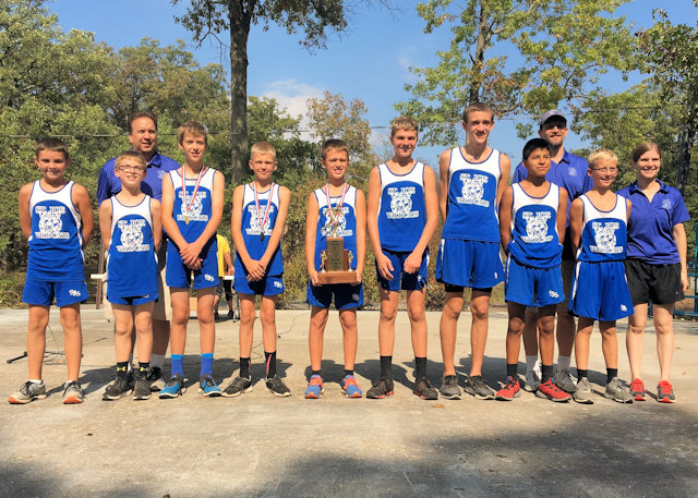 2017 Class S Boys Cross Country State 4th Place - St Joe Olney