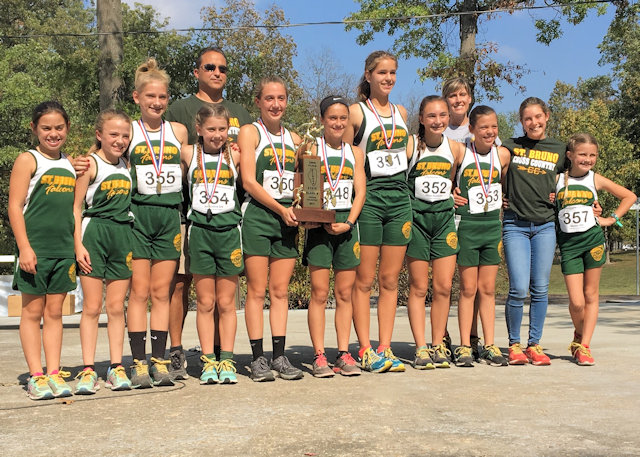 2017 Class S Girls Cross Country State 2nd Place - St Bruno Pinckneyville