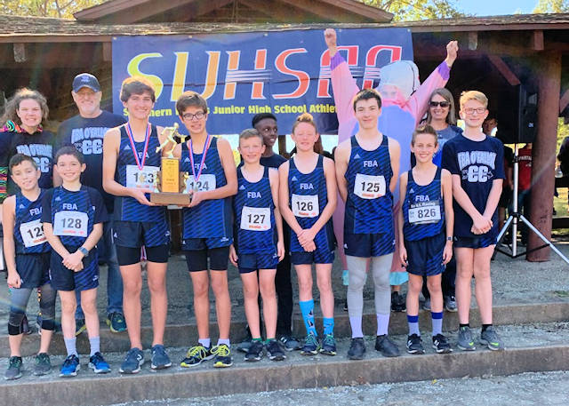 2019 SIJHSAA Boys Cross Country Class S 4th Place 1st Baptist Academy OFallon