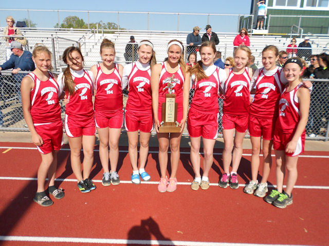 2013 Class S Girls - State Champions - Pinckneyville 204