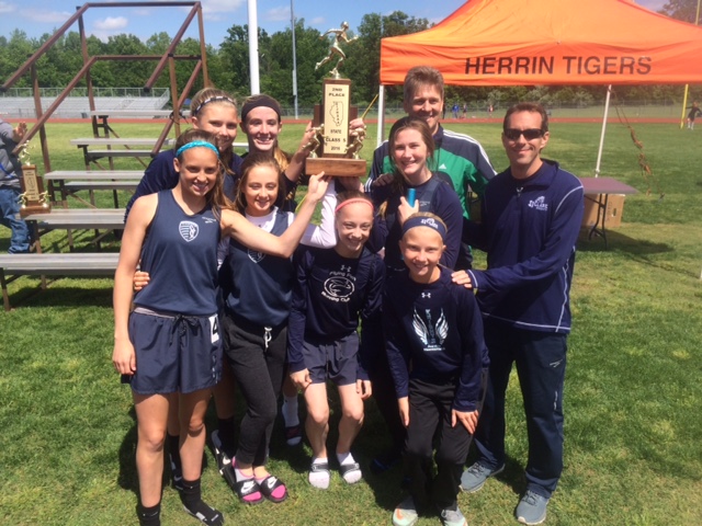 S girls track St.Clare of OFallon 2nd
