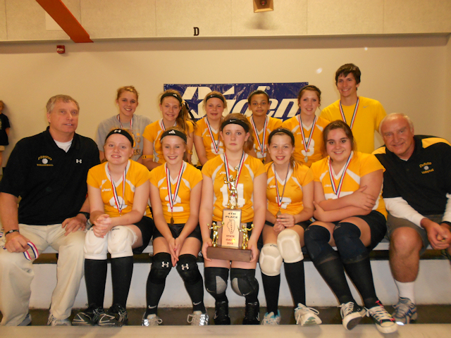 2012 - Class S Volleyball 4th Place - DeSoto 