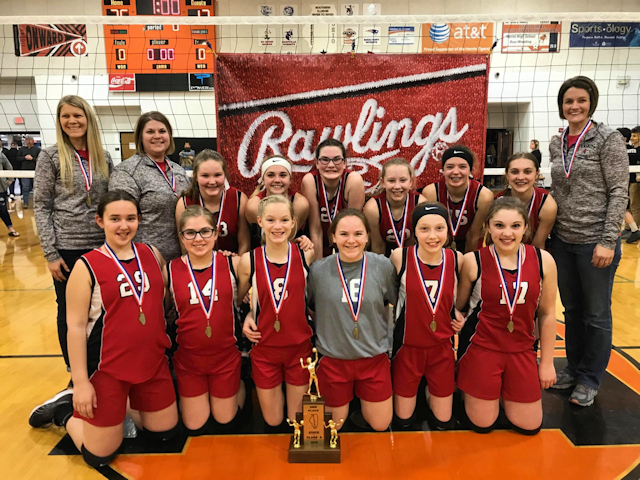 2019 SIJHSAA Class S Volleyball 3rd Trinity Lutheran Stewardson