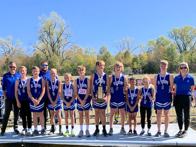 2022 Cross Country Class S 2nd Boys St Joe Olney