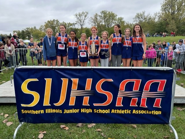 2023 SIJHSAA XC Class L State Girls 2nd Carterville