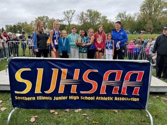 2023 SIJHSAA XC Class L State Girls 3rd Murphysboro