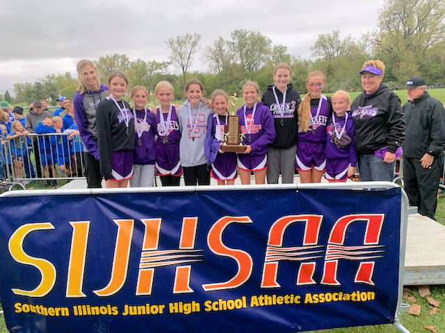 2023 SIJHSAA XC Class S State Girls 2nd Selmaville