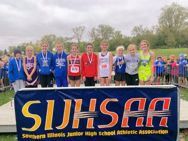 2023 SIJHSAA XC Class S State Girls Top 10