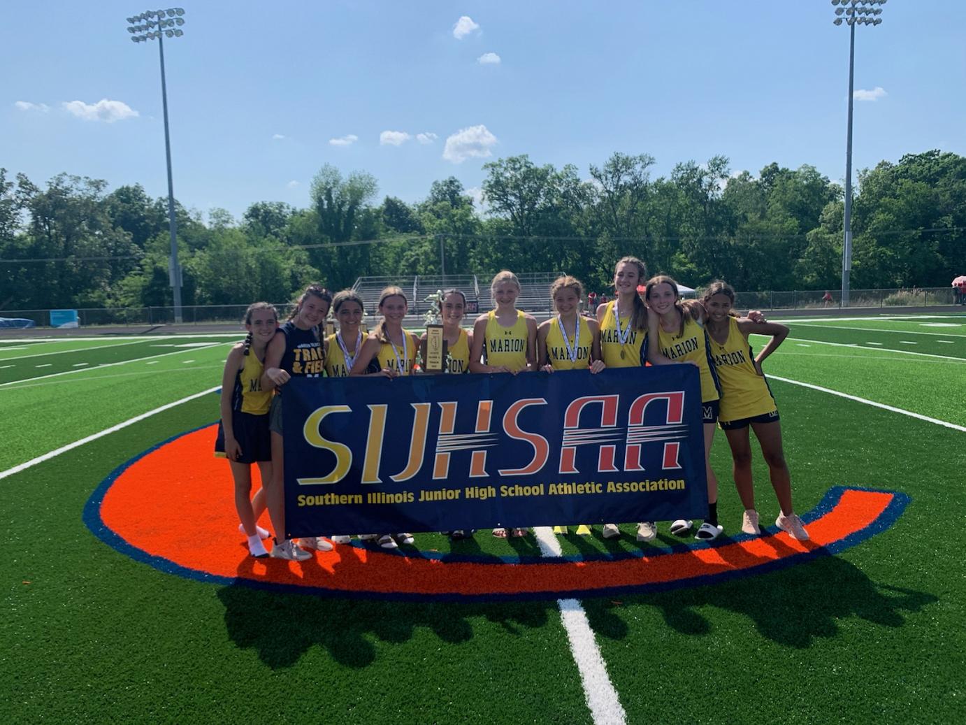 2022 Class L Girls Track 2nd Marion
